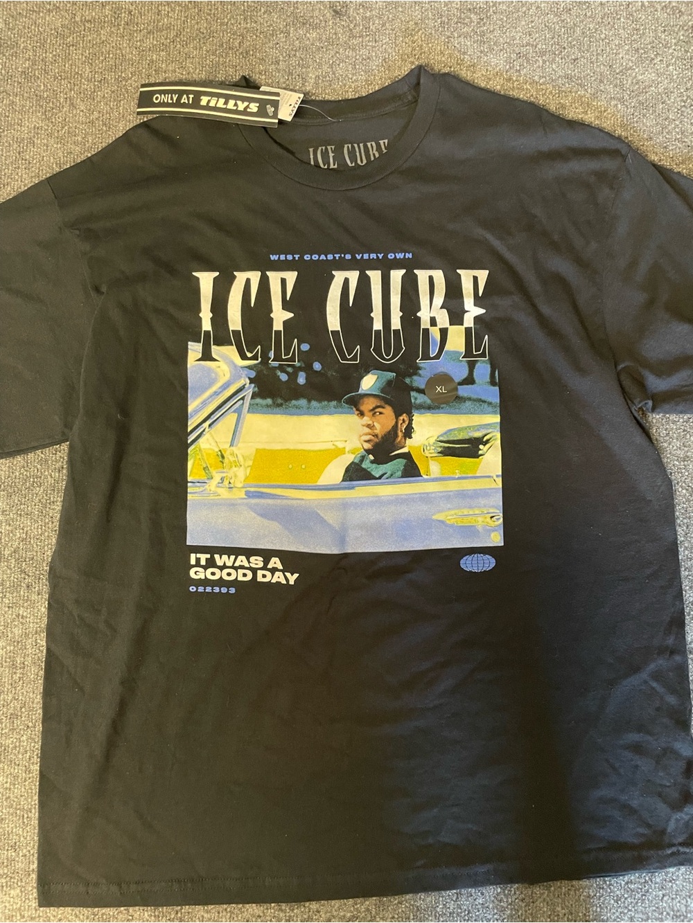 Ice Cube 'It Was A Good Day' Graphic Tee - Black NWT